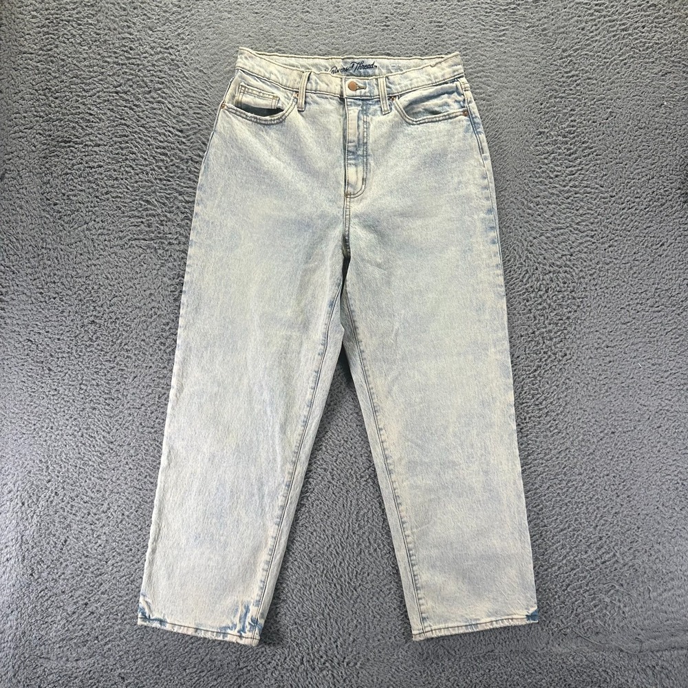 Vintage Universal Thread Jeans Women's 12 Blue Cotton Denim Straight Stretch